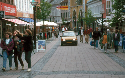 Copenhagen retail street