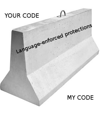 Code as Jersey Barrier